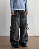 Unit Cargo Denim Pants