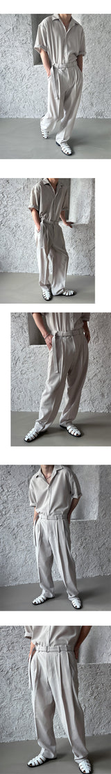 [SET UP가능] Minimal belt slacks(3color)
