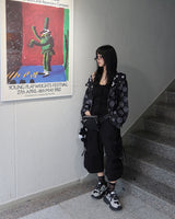 [UNISEX] Bermuda Cargo Wide Pants