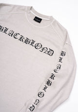 BBD  クラッシュドフェイスピグメントロングtシャツ