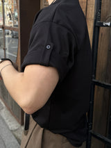 Soft sig roll-up short sleeve t-shirt