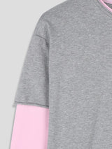 coloration cutout layered T