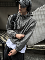 arc-in crop hood windbreaker