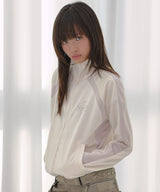 FROSS GLOSSY TRACK TOP (IVORY) F26QB039