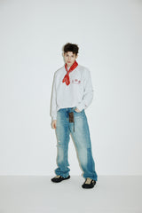 Column Sweat-Shirts (Salted-White)