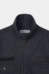 ビンテージウォッシュド5ポケットワークジャケット (Washed Navy)