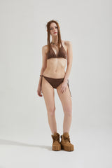 SUEDE BIKINI