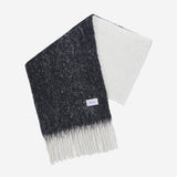 Half&Half Chunky Muffler (Ivory & Black)