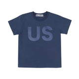 " US " TEE ( NAVY )