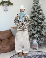 Bedin Nordic Toggle Knit Cardigan