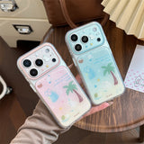 BUY 1 GET 1 FREE | パームツリー ドロップコーテッド iPhoneケース