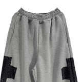 crack cross jogger pants