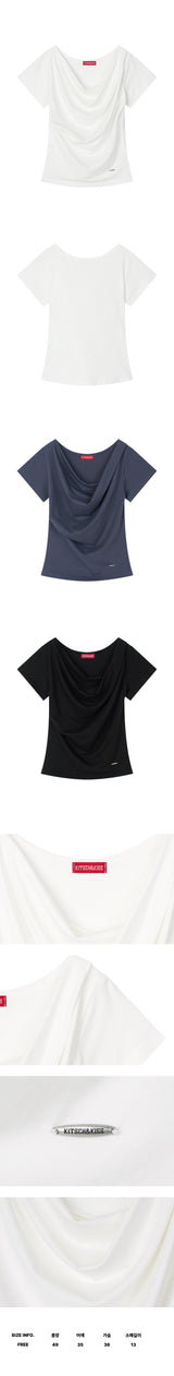Drape Short Sleeve T-Shirt (26STP-SSTS02)