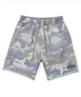 RAW-CUT BURMUDA PANTS CAMO