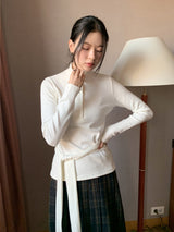  WINTER STRAP COLLAR KNIT