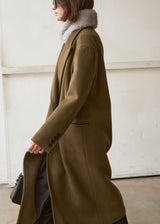 WOOL DOUBLE OVERCOAT