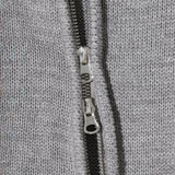 Dig Crop Knit Zip-up
