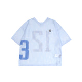 Regular Mash Uniform Short-Sleeved T-shirt  (UNISEX)_SYS6TS13SB