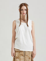 DRILL SLEEVELESS TOP