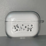 [MADE] Silver ribbon airpods case