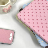 Basic Dot Pattern iPad Cover Case