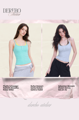 Lady Double Layered Sleeveless T-Shirt