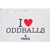 ODBC I LOVE SWEATSHIRT WHITE MELANGE
