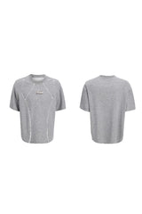 Deconstructed Cotton Metal Tee