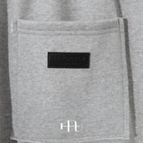 [HFORUS MADE] コルンカットオフスウェットパンツ イン ホワイト