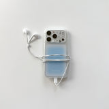 [반투명] blue syrup case
