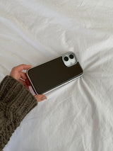 o.color brown case (silver epoxy)
