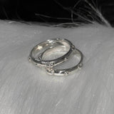 Silver 925 Heart mini ring