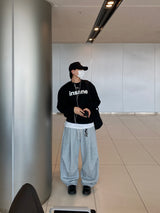 Cude Pintuck Hapfog Sweatpants 5C