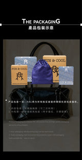 “DOLAT-ABAD” Suede Bowling Bag