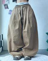 5,000 SOLD 🥳❤‍🔥 (FLEECE❤‍🔥) ツープリーツバルーンコットンパンツ🤎🩷💚 - 7 カラーズ