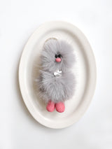 Cosymosy Mini Bird Keyring - Blue Gray