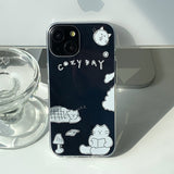コージーデイフォーンケーススマホグリップセット