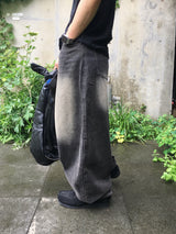 ラミーブラッシュバルーンデニムパンツ5C