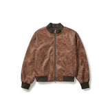 Tankers leather jacket / Brown