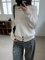 ウィルドハイウエストレオパードワイドロングパンツ (One Color)