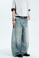 Whiskered Blue Scythe Jeans
