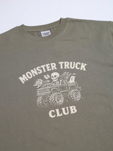 MONSTER TRUCK CLUB Tシャツ - カーキ