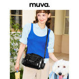 muva.レザー 2WAY ハンドバッグ＆リュック ラージキャパシティ バッグ