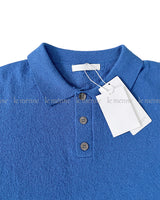 LMN Newer 3 Burkle Collar Short Sleeve Knitwear (7 colors)
