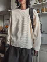 Roei Uネックデッキニット