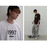 1997 ステーク 半袖 T シャツ (ブラック)