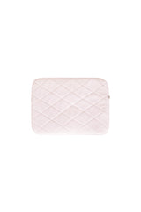シュガークラッシュキルとラップトップポーチ Baby pink