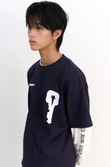 スターキーズヴィンテージTシャツ (ネイビー)