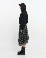 ネックシャーリングフーディドウィンドブレーカー _ BLACK