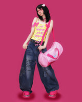 psycho ribbon sleeveless